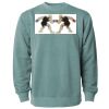 Unisex Midweight Pigment-Dyed Crewneck Sweatshirt Thumbnail