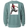 Unisex Midweight Pigment-Dyed Crewneck Sweatshirt Thumbnail