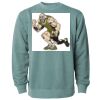 Unisex Midweight Pigment-Dyed Crewneck Sweatshirt Thumbnail