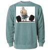 Unisex Midweight Pigment-Dyed Crewneck Sweatshirt Thumbnail