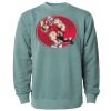 Unisex Midweight Pigment-Dyed Crewneck Sweatshirt Thumbnail