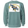 Unisex Midweight Pigment-Dyed Crewneck Sweatshirt Thumbnail