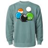 Unisex Midweight Pigment-Dyed Crewneck Sweatshirt Thumbnail