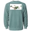 Unisex Midweight Pigment-Dyed Crewneck Sweatshirt Thumbnail