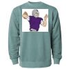 Unisex Midweight Pigment-Dyed Crewneck Sweatshirt Thumbnail