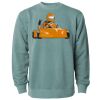 Unisex Midweight Pigment-Dyed Crewneck Sweatshirt Thumbnail