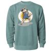 Unisex Midweight Pigment-Dyed Crewneck Sweatshirt Thumbnail