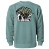 Unisex Midweight Pigment-Dyed Crewneck Sweatshirt Thumbnail