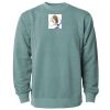 Unisex Midweight Pigment-Dyed Crewneck Sweatshirt Thumbnail