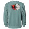 Unisex Midweight Pigment-Dyed Crewneck Sweatshirt Thumbnail