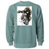 Unisex Midweight Pigment-Dyed Crewneck Sweatshirt Thumbnail