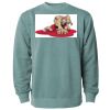 Unisex Midweight Pigment-Dyed Crewneck Sweatshirt Thumbnail