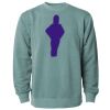 Unisex Midweight Pigment-Dyed Crewneck Sweatshirt Thumbnail