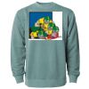 Unisex Midweight Pigment-Dyed Crewneck Sweatshirt Thumbnail