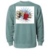 Unisex Midweight Pigment-Dyed Crewneck Sweatshirt Thumbnail