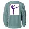 Unisex Midweight Pigment-Dyed Crewneck Sweatshirt Thumbnail