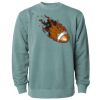 Unisex Midweight Pigment-Dyed Crewneck Sweatshirt Thumbnail