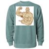 Unisex Midweight Pigment-Dyed Crewneck Sweatshirt Thumbnail