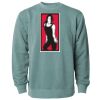 Unisex Midweight Pigment-Dyed Crewneck Sweatshirt Thumbnail