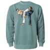 Unisex Midweight Pigment-Dyed Crewneck Sweatshirt Thumbnail