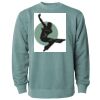 Unisex Midweight Pigment-Dyed Crewneck Sweatshirt Thumbnail