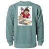 Unisex Midweight Pigment-Dyed Crewneck Sweatshirt Thumbnail