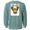 Unisex Midweight Pigment-Dyed Crewneck Sweatshirt Thumbnail