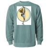 Unisex Midweight Pigment-Dyed Crewneck Sweatshirt Thumbnail