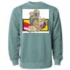 Unisex Midweight Pigment-Dyed Crewneck Sweatshirt Thumbnail