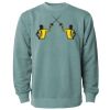 Unisex Midweight Pigment-Dyed Crewneck Sweatshirt Thumbnail