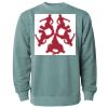 Unisex Midweight Pigment-Dyed Crewneck Sweatshirt Thumbnail