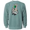 Unisex Midweight Pigment-Dyed Crewneck Sweatshirt Thumbnail