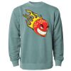 Unisex Midweight Pigment-Dyed Crewneck Sweatshirt Thumbnail