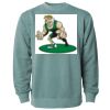 Unisex Midweight Pigment-Dyed Crewneck Sweatshirt Thumbnail