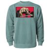 Unisex Midweight Pigment-Dyed Crewneck Sweatshirt Thumbnail