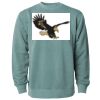 Unisex Midweight Pigment-Dyed Crewneck Sweatshirt Thumbnail