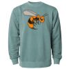 Unisex Midweight Pigment-Dyed Crewneck Sweatshirt Thumbnail