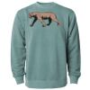 Unisex Midweight Pigment-Dyed Crewneck Sweatshirt Thumbnail