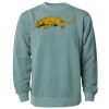 Unisex Midweight Pigment-Dyed Crewneck Sweatshirt Thumbnail