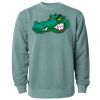 Unisex Midweight Pigment-Dyed Crewneck Sweatshirt Thumbnail