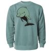 Unisex Midweight Pigment-Dyed Crewneck Sweatshirt Thumbnail