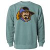 Unisex Midweight Pigment-Dyed Crewneck Sweatshirt Thumbnail