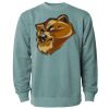 Unisex Midweight Pigment-Dyed Crewneck Sweatshirt Thumbnail