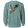 Unisex Midweight Pigment-Dyed Crewneck Sweatshirt Thumbnail