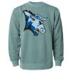 Unisex Midweight Pigment-Dyed Crewneck Sweatshirt Thumbnail