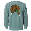 Unisex Midweight Pigment-Dyed Crewneck Sweatshirt Thumbnail