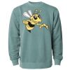 Unisex Midweight Pigment-Dyed Crewneck Sweatshirt Thumbnail