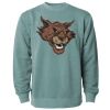 Unisex Midweight Pigment-Dyed Crewneck Sweatshirt Thumbnail