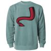 Unisex Midweight Pigment-Dyed Crewneck Sweatshirt Thumbnail