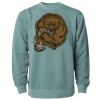 Unisex Midweight Pigment-Dyed Crewneck Sweatshirt Thumbnail